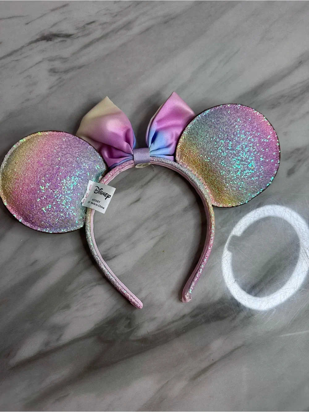 Disney shimmery iridescent